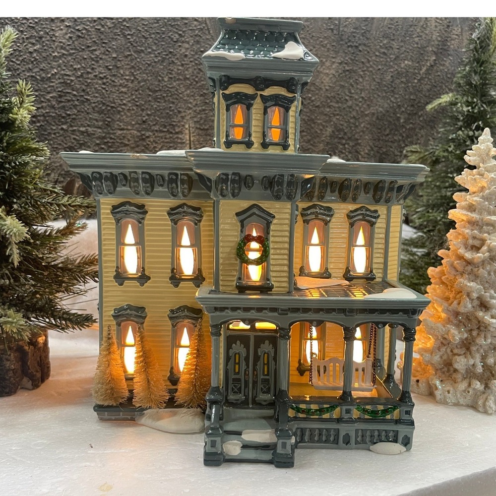 Department 56 Snow Village ITALIANTE VILLA American Architecture 54911